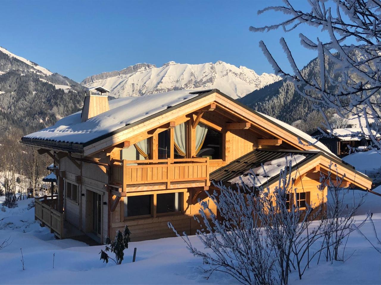Chalet Nanook Notre-Dame-de-Bellecombe Exterior foto